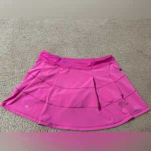 Lululemon skirt with shorts underneath